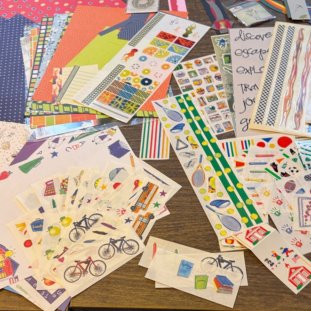School Scrapbooking Set - from Young to Graduation - Picture 6 of 8